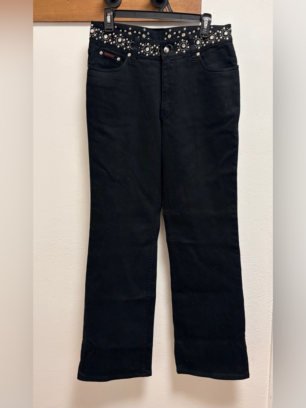 LAWMAN WESTERN Y2K VINTAGE WIDE LEG JEANS, 9 (30)